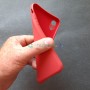 Силиконовый чехол для Apple iPhone XR, красная камелия Силиконовый чехол для Apple iPhone XR, красная камелия