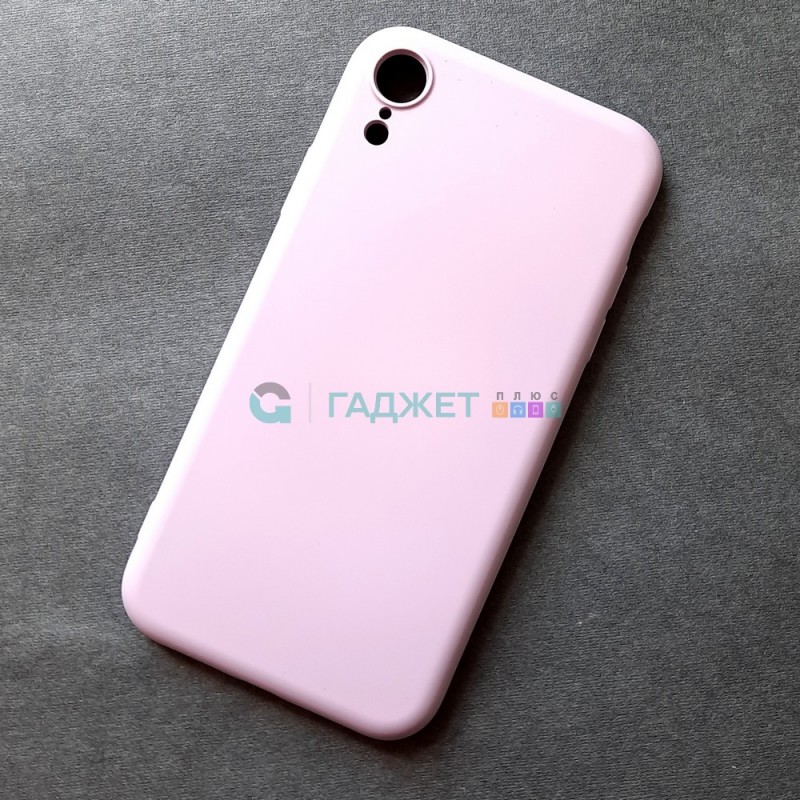 Силиконовый чехол для Apple iPhone XR, сиреневый Силиконовый чехол для Apple iPhone XR, сиреневый