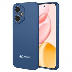 Чехол для Honor 400, Silicone Case, с логотипом, синий