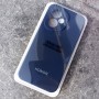 Чехол для Honor 400, Silicone Case, с логотипом, синий