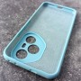 Чехол для Honor 400 Pro, Silicone Case, с логотипом, ментол