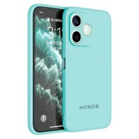 Чехол для Honor 600 Lite, Silicone Case, с логотипом, мятный