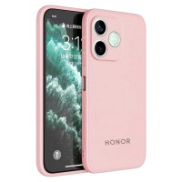 Чехол для Honor 600 Lite, Silicone Case, с логотипом, розовый песок