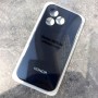 Чехол для Honor 600 Lite, Silicone Case, с логотипом, черный