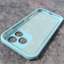 Чехол для Honor 600 Lite, Silicone Case, с логотипом, мятный