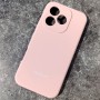Чехол для Honor 600 Lite, Silicone Case, с логотипом, розовый песок
