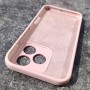 Чехол для Honor 600 Lite, Silicone Case, с логотипом, розовый песок