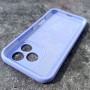 Чехол для Honor 600 Lite, Silicone Case, с логотипом, фиалковый