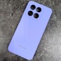 Чехол для Honor X7D, Silicone Case, с логотипом, фиалка