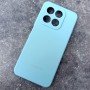 Чехол для Honor X7D, Silicone Case, с логотипом, ментоловый