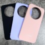 Чехол для Honor X9D, Silicone Case, с логотипом, мятный