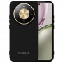 Чехол для Honor X9D, Silicone Case, с логотипом, черный