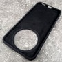 Чехол для Honor X9D, Silicone Case, с логотипом, черный