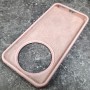 Чехол для Honor X9D, Silicone Case, с логотипом, розовый песок
