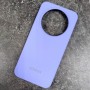 Чехол для Honor X9D, Silicone Case, с логотипом, фиалка
