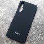 Чехол для Huawei Honor 20, Silicone Case, с логотипом, черный