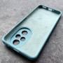 Чехол для Honor 200 Pro, Silicone Case, с логотипом, ментоловый