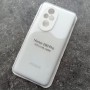 Чехол для Honor 200 Pro, Silicone Case, с логотипом, хаки