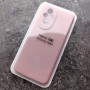 Чехол для Honor 200, Silicone Case, с логотипом, розовый песок