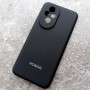 Чехол для Honor 200, Silicone Case, с логотипом, черный