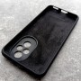 Чехол для Honor 200, Silicone Case, с логотипом, черный
