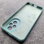 Чехол для Honor 200, Silicone Case, с логотипом, ментол