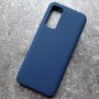 Чехол для Huawei Honor 30, Silicone Case, темно-синий матовый