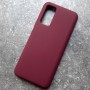 Чехол для Huawei Honor 30, Silicone Case, сливовый