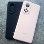 Хонор 50 чехол Silicone Case, с логотипом, розовый песок