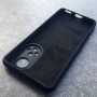 Чехол для Huawei Honor 50 Silicone Case, с логотипом, черный