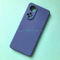 Силиконовый чехол для Huawei Honor 50, темно-синий