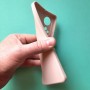 Силиконовый чехол для  Honor 50, бледно-розовый