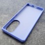Чехол для Huawei Honor 70, Silicone Case с логотипом, фиолетовый