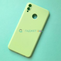 Силиконовый чехол для Huawei Honor 8X, светло-зеленый