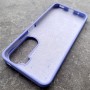 Чехол для Honor 90 Lite, Silicone Case, с логотипом, фиалковый