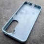 Чехол для Huawei Honor 90 Lite, Silicone Case, с логотипом, голубой