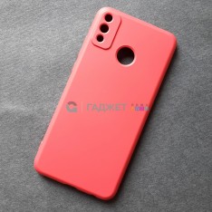 Силиконовый чехол для Huawei Honor 9X Lite, красная камелия