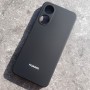 Чехол для Honor X5 Plus Silicone Case, с логотипом, черный
