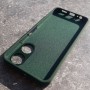 Honor X5 Plus чехол Silicone Case, с логотипом, темно-зеленый