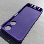 Чехол для Honor X5 Plus, Silicone Case, с логотипом, темно-фиолетовый