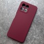 Чехол для Huawei Honor X6, Silicone Case, сливовый