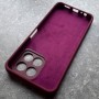 Чехол для Huawei Honor X6, Silicone Case, сливовый