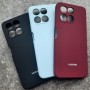 Чехол для Huawei Honor X6A, Silicone Case, с логотипом, марсала