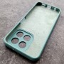 Чехол для Honor X6B, Silicone Case, с логотипом, ментол