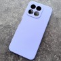 Чехол для Honor X6B, Silicone Case, с логотипом, фиалка
