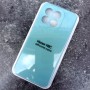 Чехол для Honor X6C, Silicone Case, с логотипом, мятный