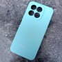 Чехол для Honor X6C, Silicone Case, с логотипом, мятный