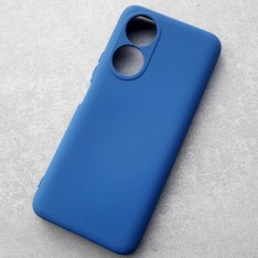 Чехол Silicone Cover для Huawei Honor X7, синий