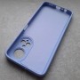 Чехол для Huawei Honor X7, Silicone Cover, фиолетовый