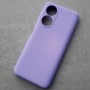 Чехол Silicone Cover для Huawei Honor X7, сирень